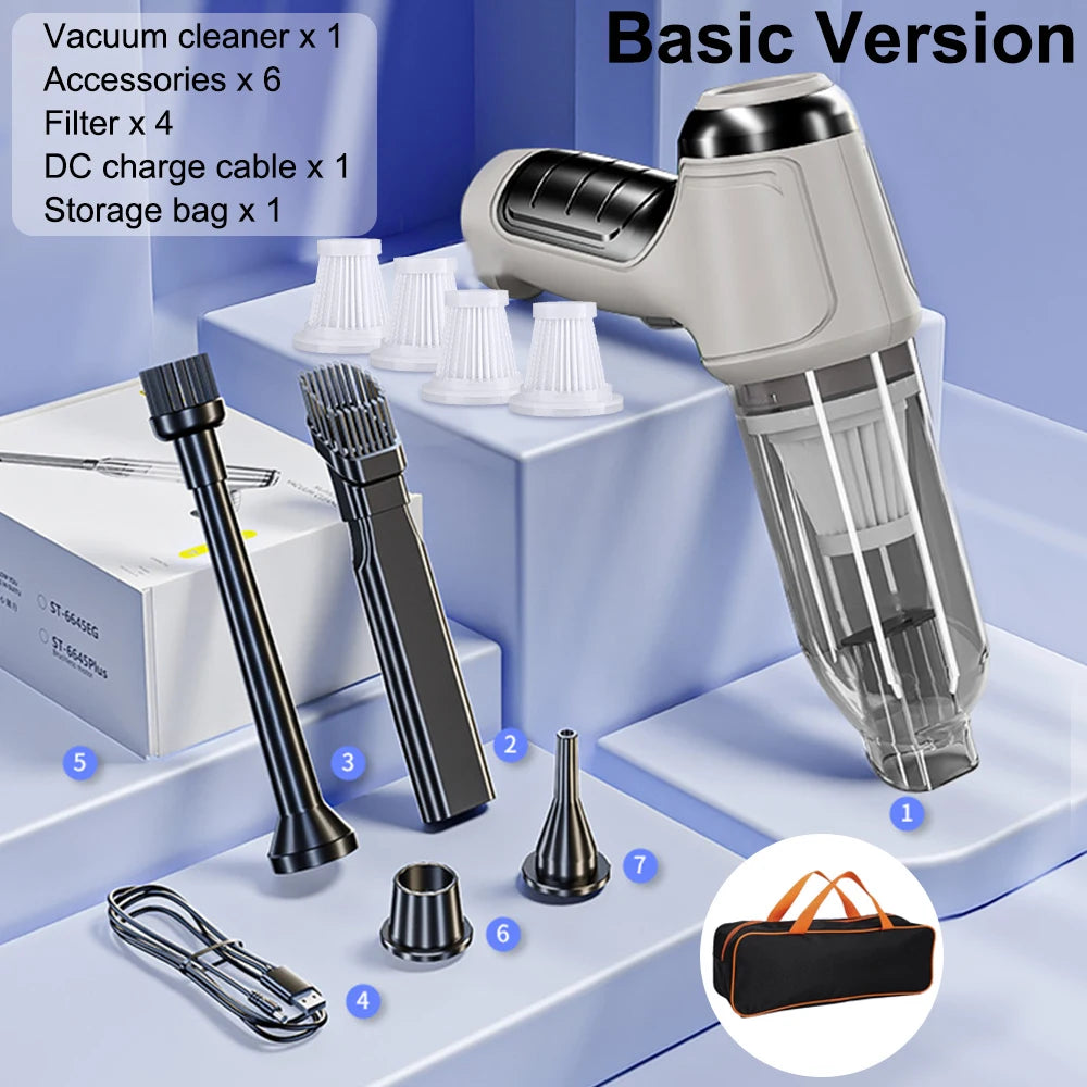 Car Vacuum Cleaner Wireless Portable Vacuum