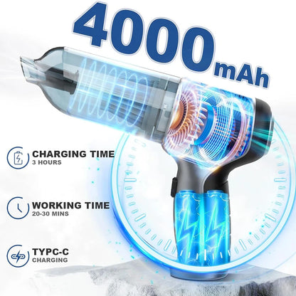 Car Vacuum Cleaner Wireless Portable Vacuum