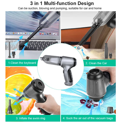 Car Vacuum Cleaner Wireless Portable Vacuum