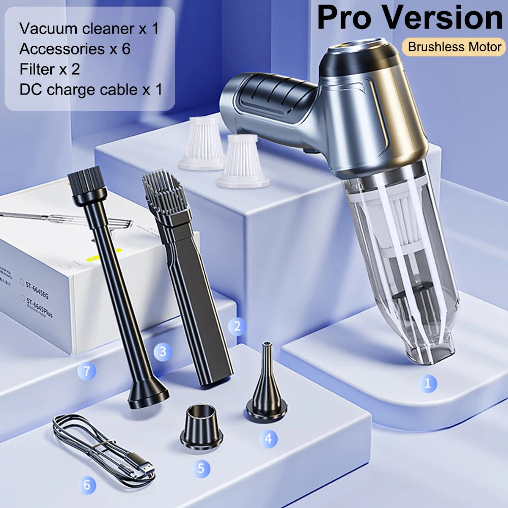 Car Vacuum Cleaner Wireless Portable Vacuum