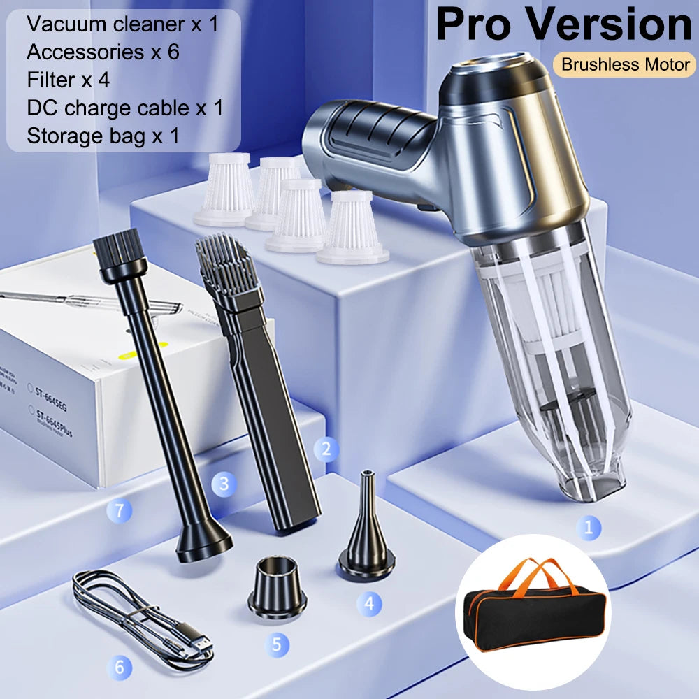 Car Vacuum Cleaner Wireless Portable Vacuum