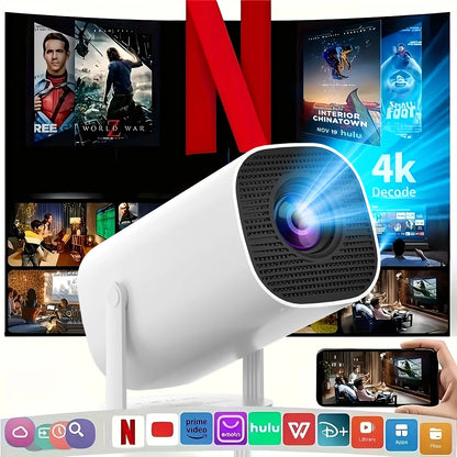 New Portable Projector With WiFi 6 And Wireless 5.0