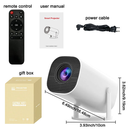 New Portable Projector With WiFi 6 And Wireless 5.0